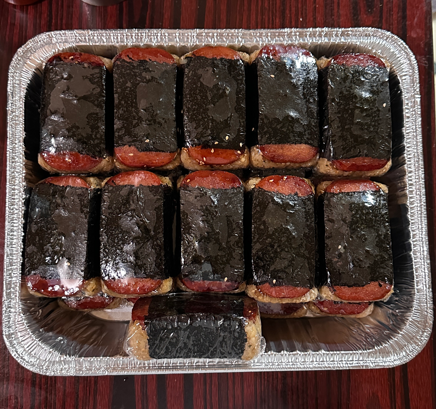 Spam Musubi Catering (Small - 21 Pieces)